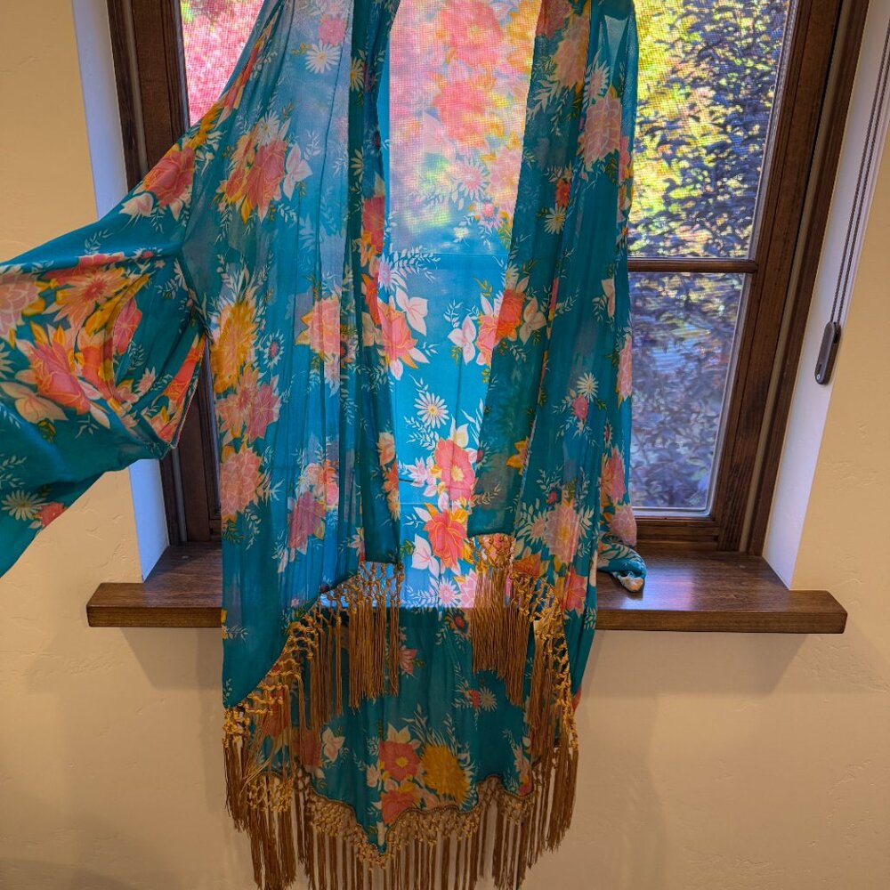 Spell Jagger Kimono Pristine Condition - image 4